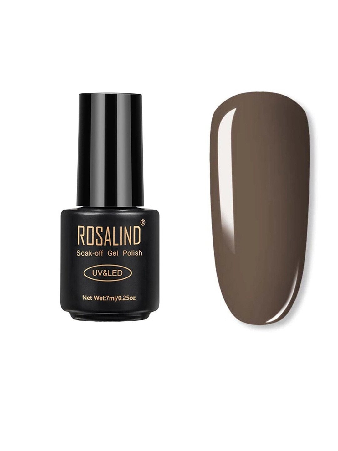 ROSALIND Brown UV Gel Nail Polish 7ml