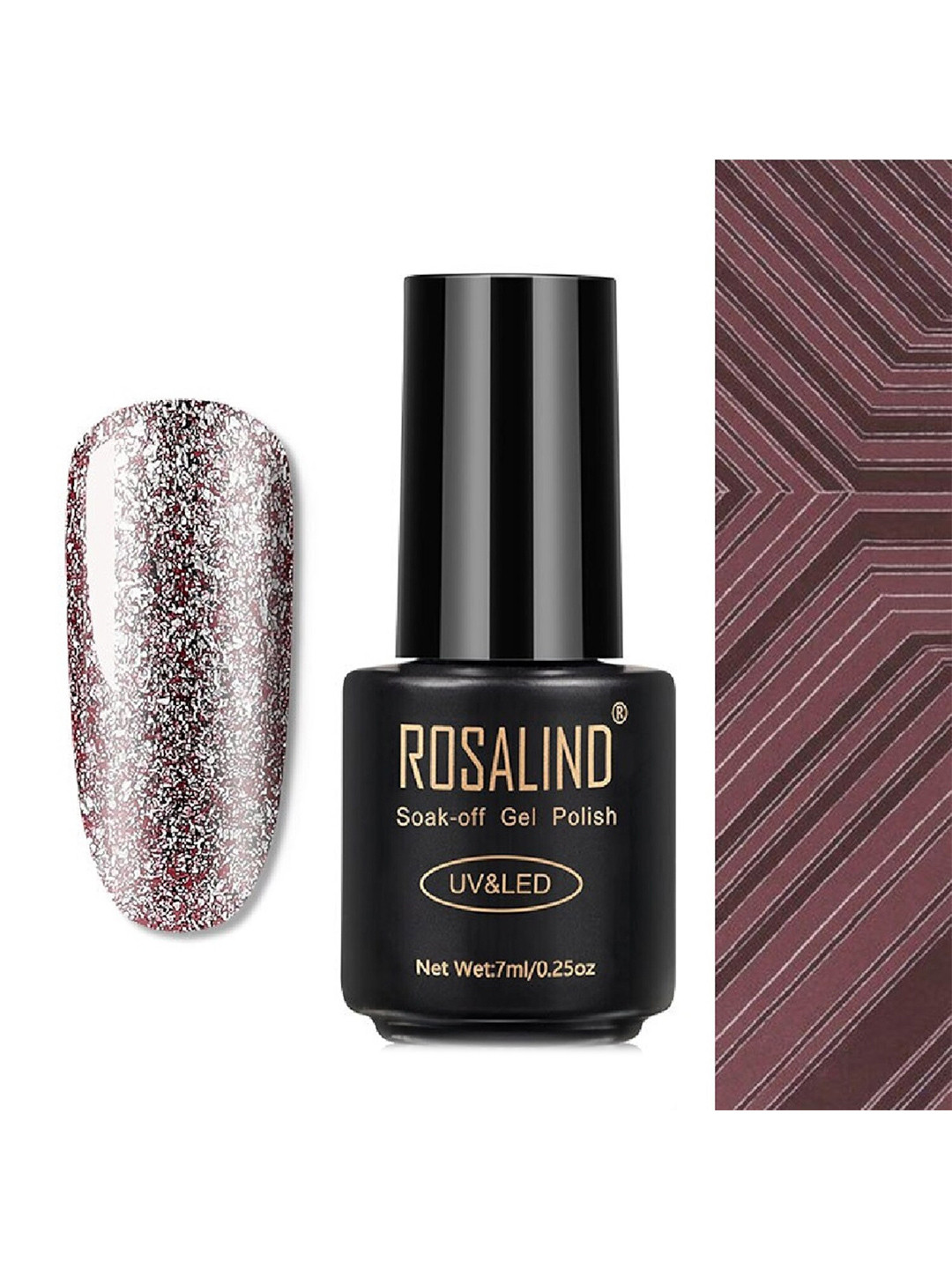 ROSALIND UV & LED Soak-Off Long-Lasting Gel Nail Polish 7 ml -Shade-A384
