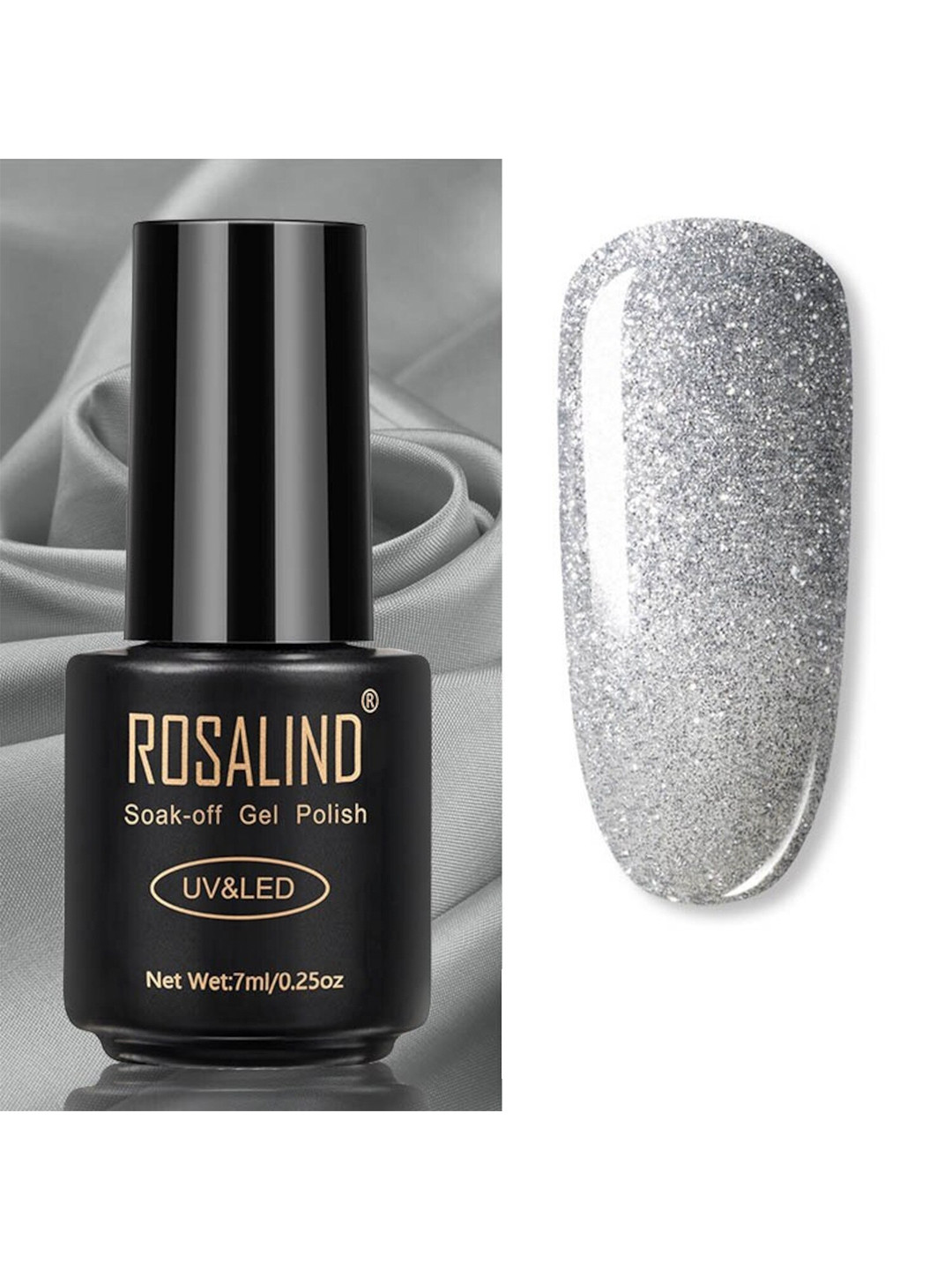 ROSALIND UV & LED Soak-Off Long-Lasting Gel Nail Polish 7 ml - Shade-007