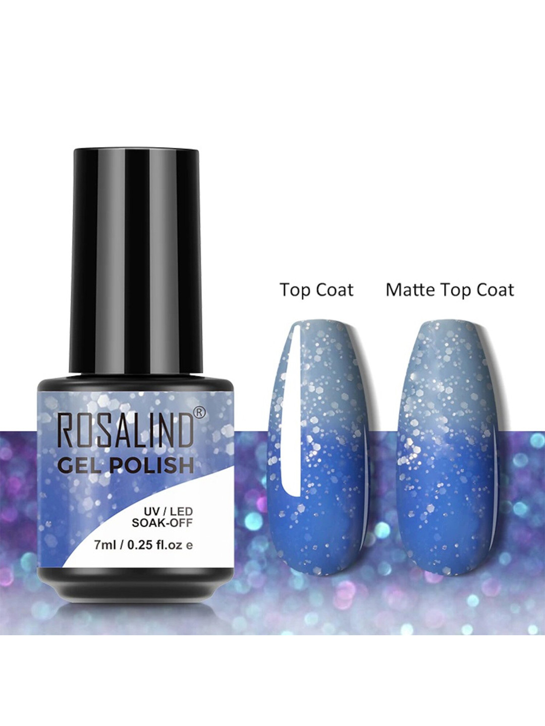 ROSALIND UV & LED Soak-Off Long-Lasting Gel Nail Polish 7 ml - Shade-S079