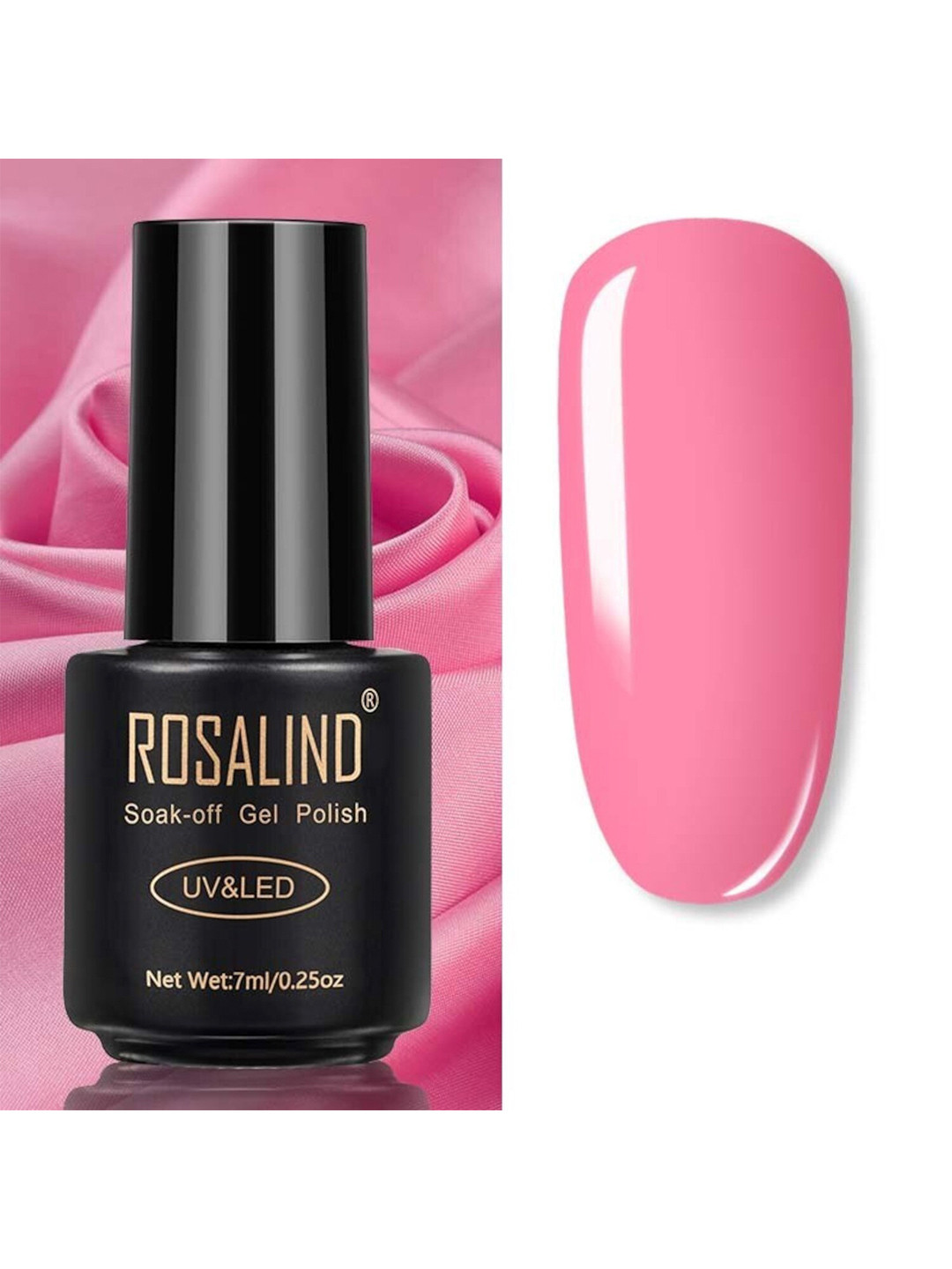 ROSALIND UV & LED Soak-Off Long-Lasting Gel Nail Polish 7 ml -Shade-050