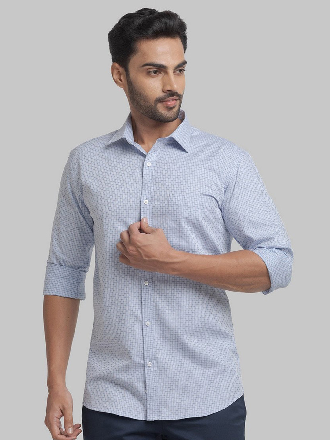 Park Avenue Printed Casual Pure Cotton Slim Fit Shirt