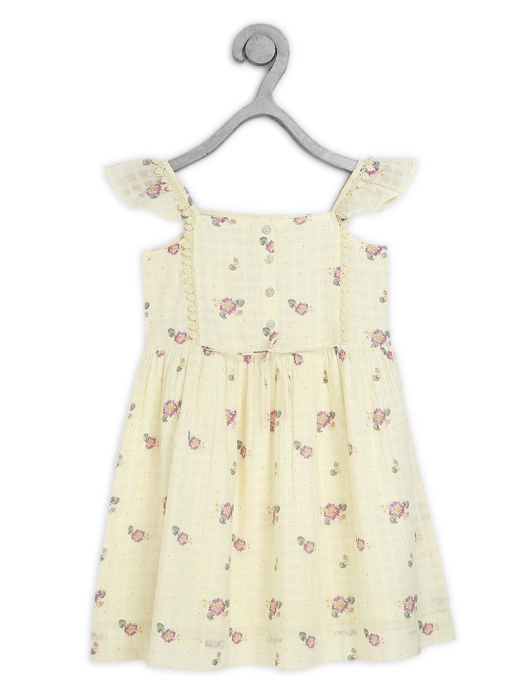 Ka-mee Cream-Coloured Dress