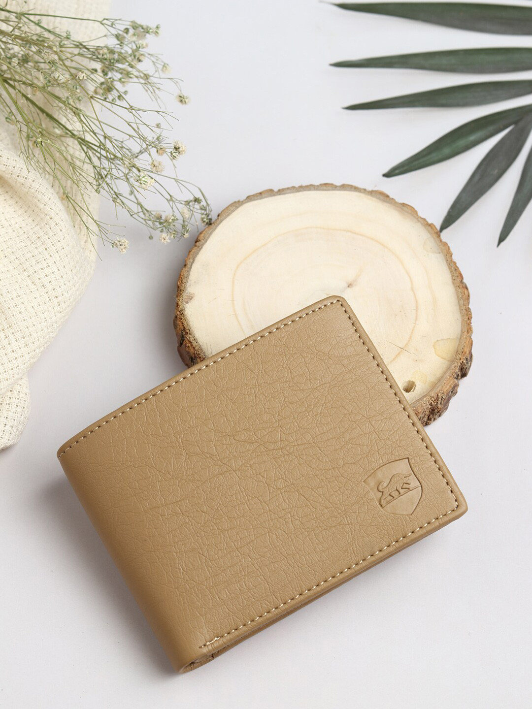 SAMTROH Men Leather Two Fold Wallet
