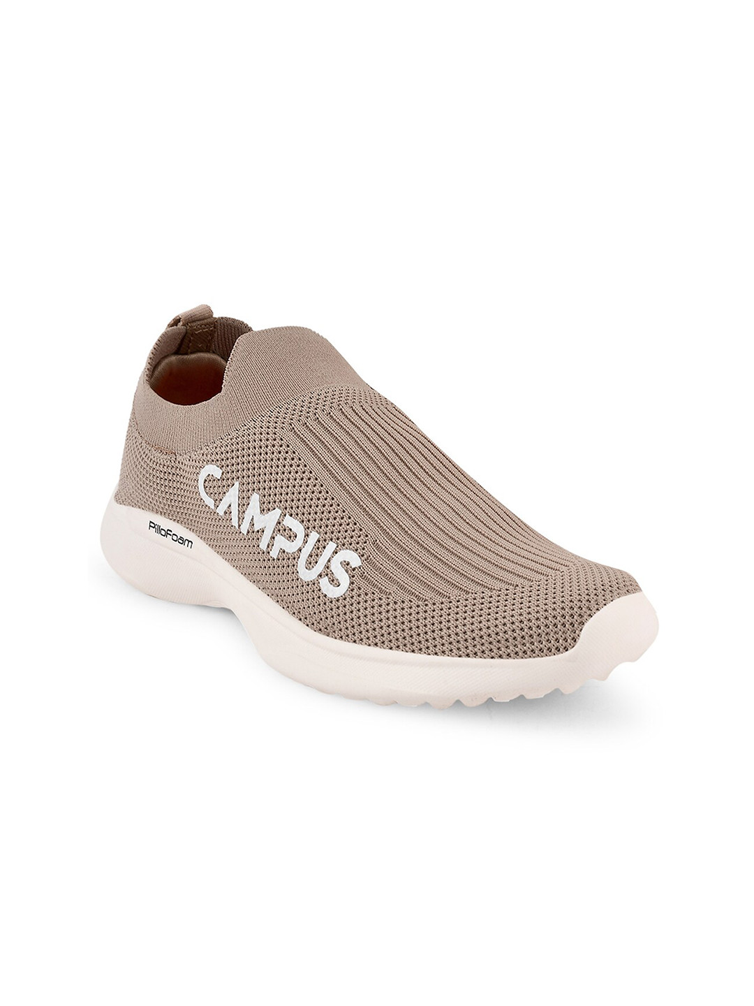 Campus Women CAMP SENSE Beige Mesh Running Shoes