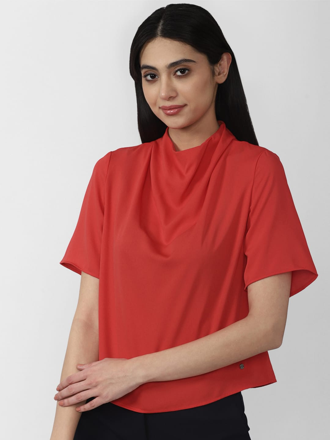 Van Heusen Woman High Neck Formal Top