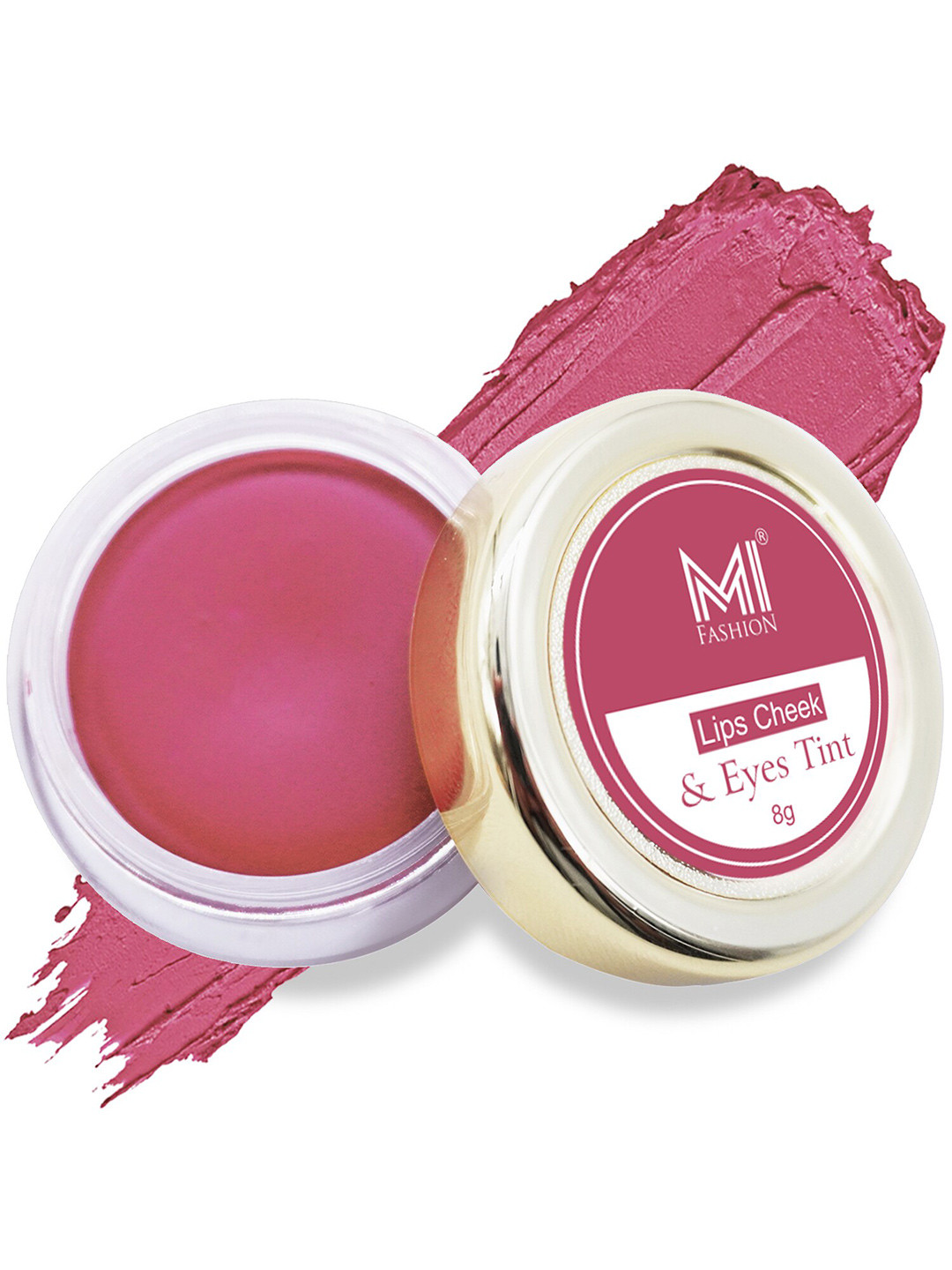 MI FASHION Long Lasting Matte 3 In 1 Lip Cheek & Eye Tint - Peach