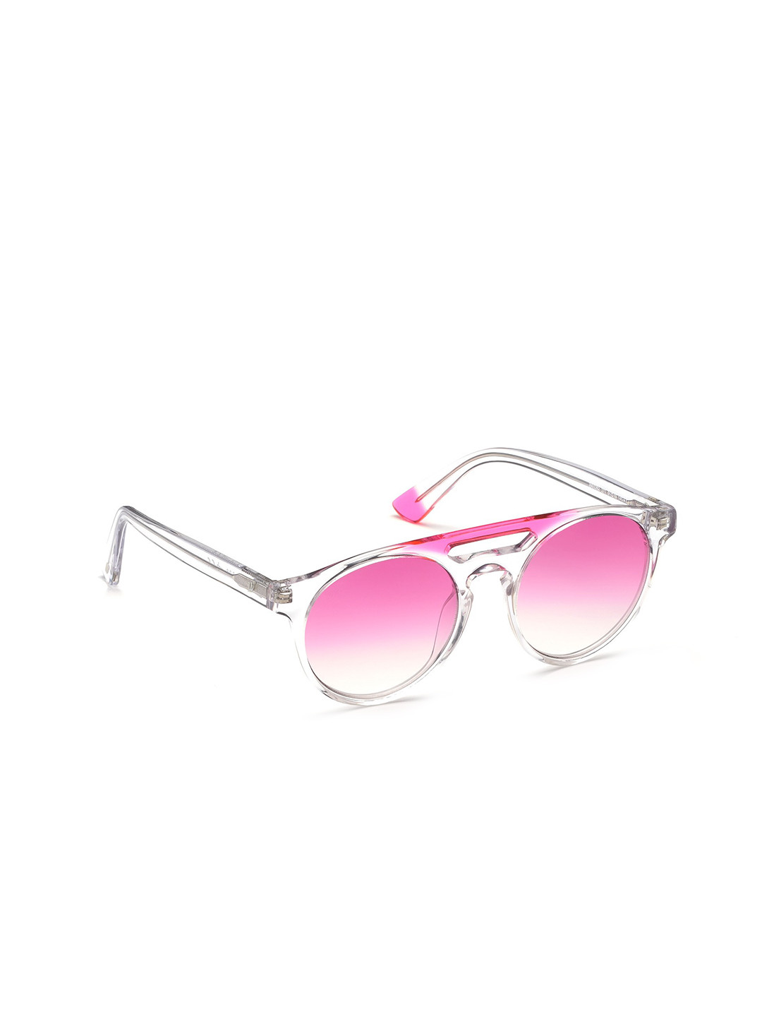 WEB EYEWEAR Unisex Round Sunglasses WE0262 51 27T-Pink