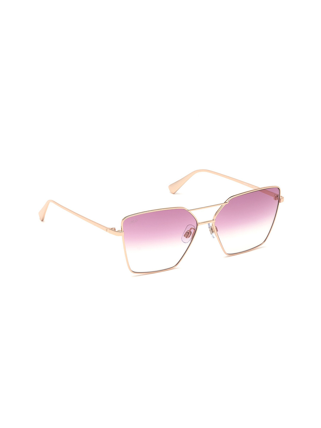 WEB EYEWEAR Men Square Sunglasses WE0268 58 33Z-Pink