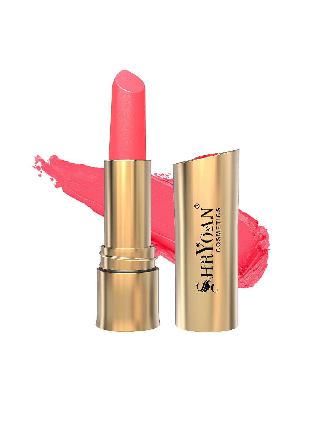SHRYOAN Non-Transfer Long-Lasting Matte Lipstick with Vitamin E 3.8 g- Rangy Red