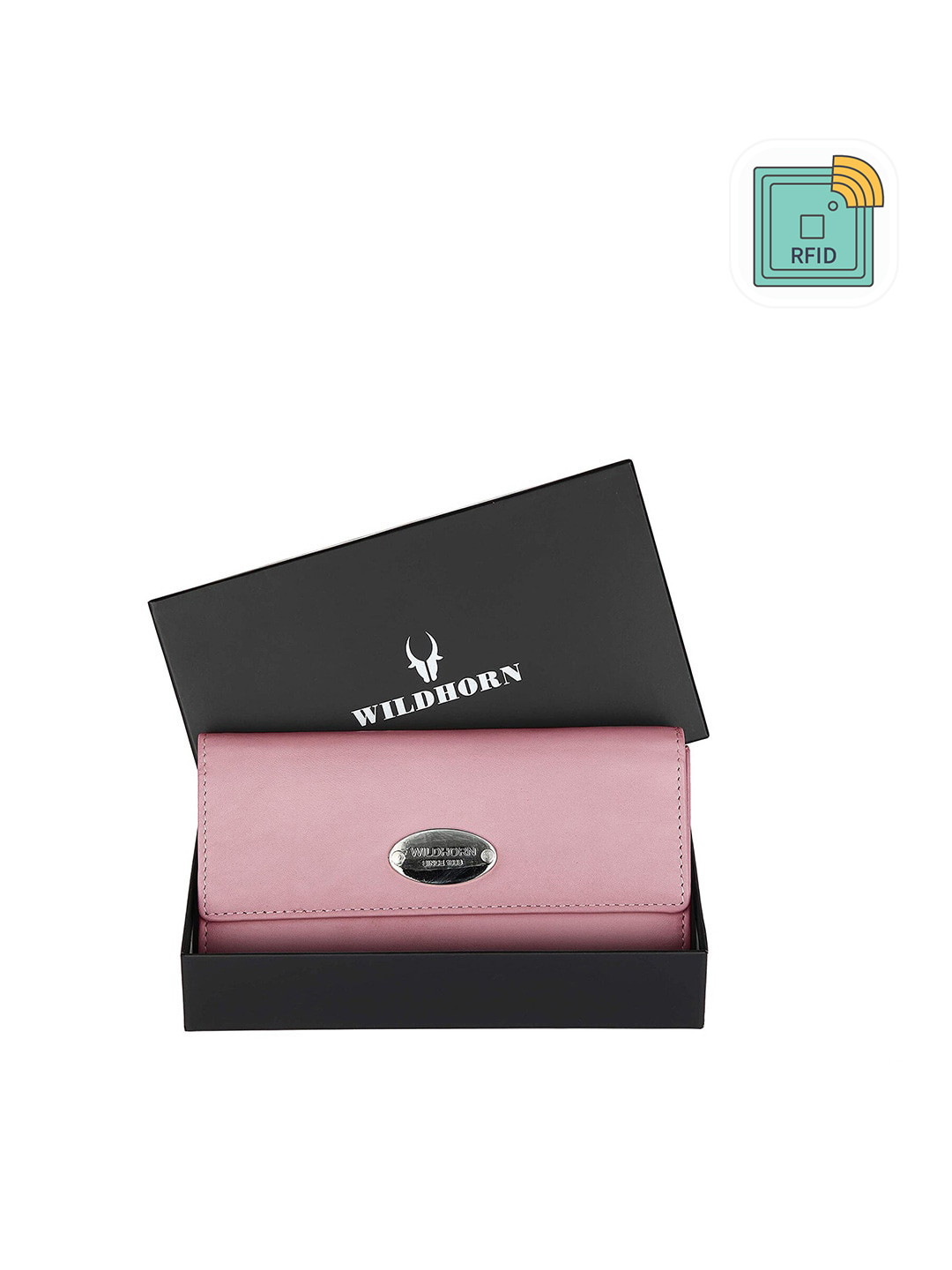 WildHorn Women RFID Leather Envelope