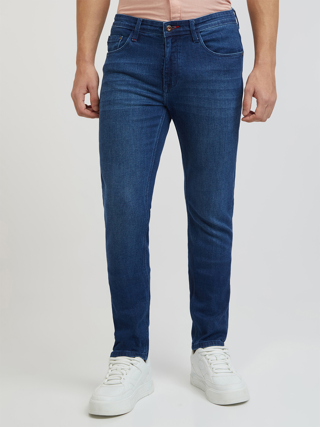 Raymond Men Slim Fit Light Fade Jeans