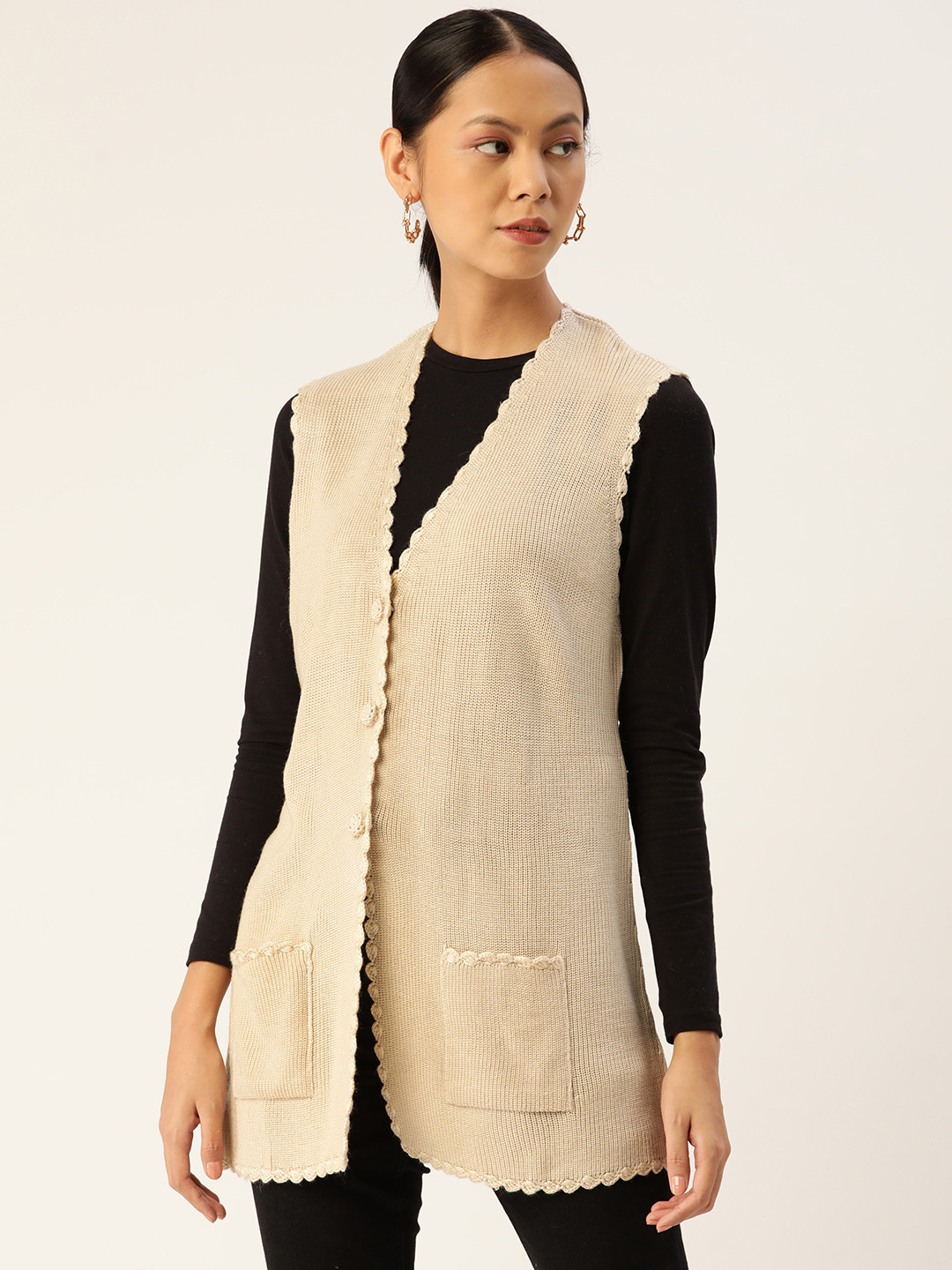 APSLEY Women Beige Cardigan