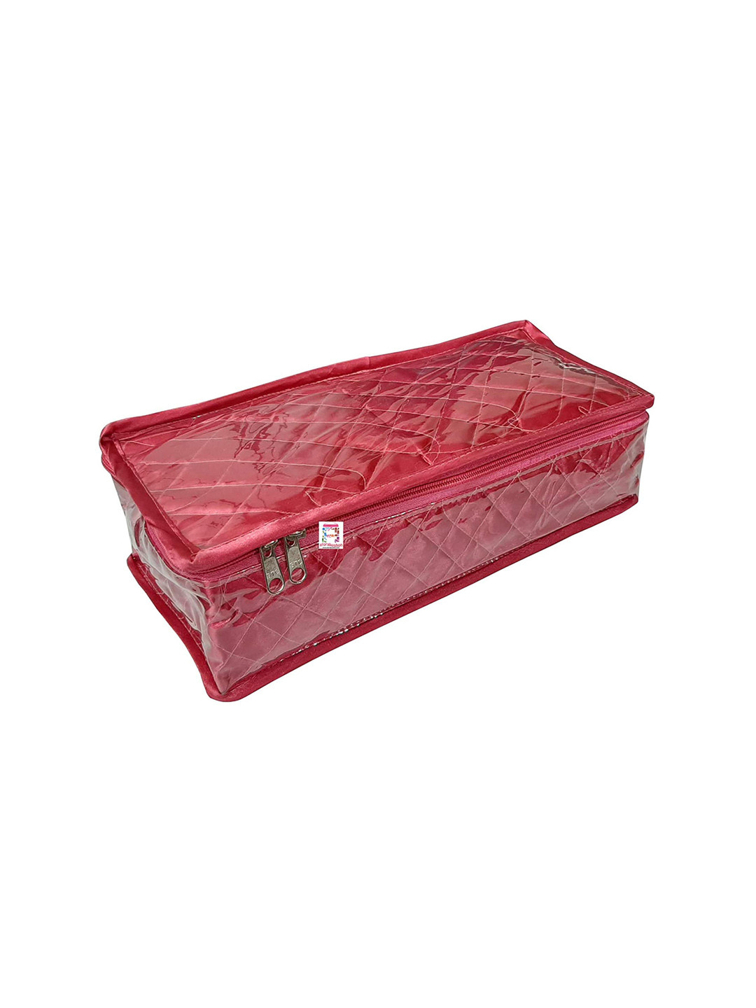 atorakushon Pink Solid Jewellery Oraganizer Necklace Kit Pouch
