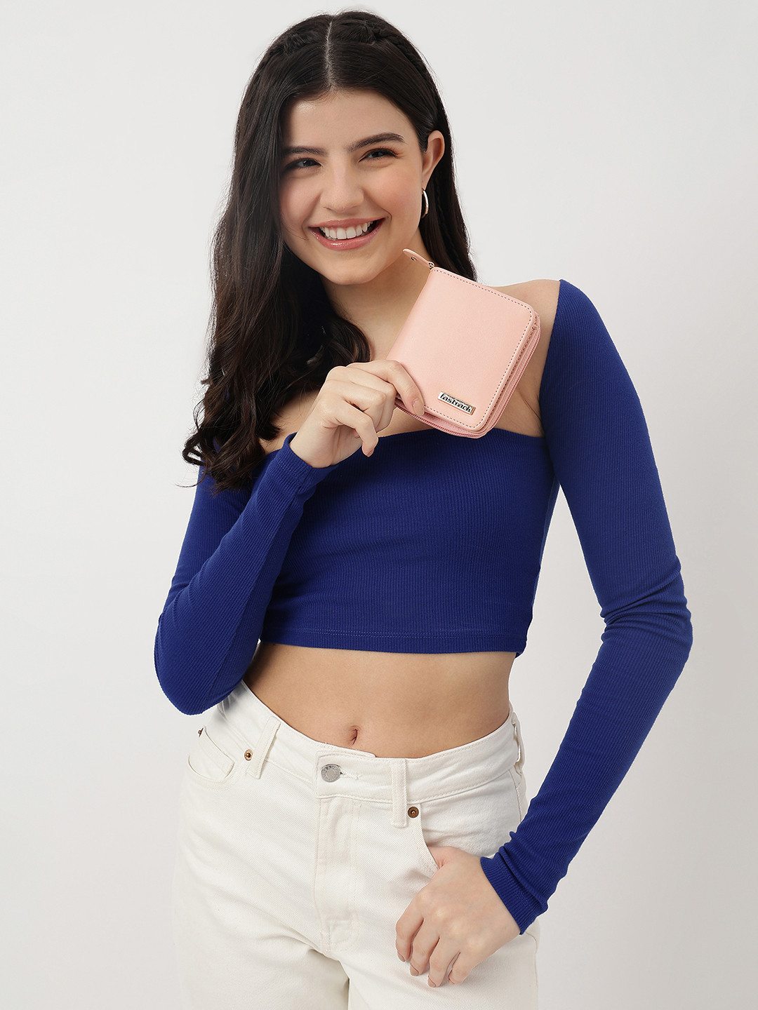 Fastrack Women Pink Two Fold Wallet