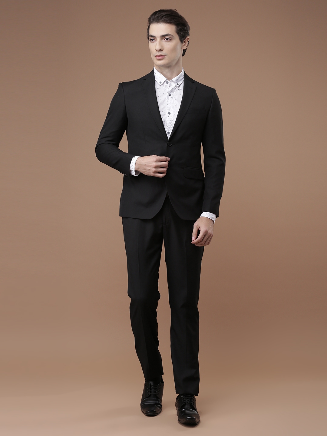 louis philippe black suit