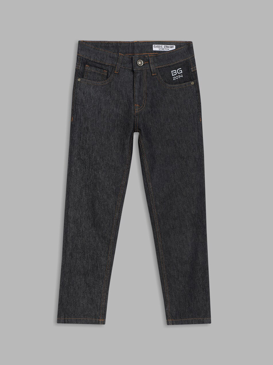 Blue Giraffe Boys Straight Fit Stretchable Jeans
