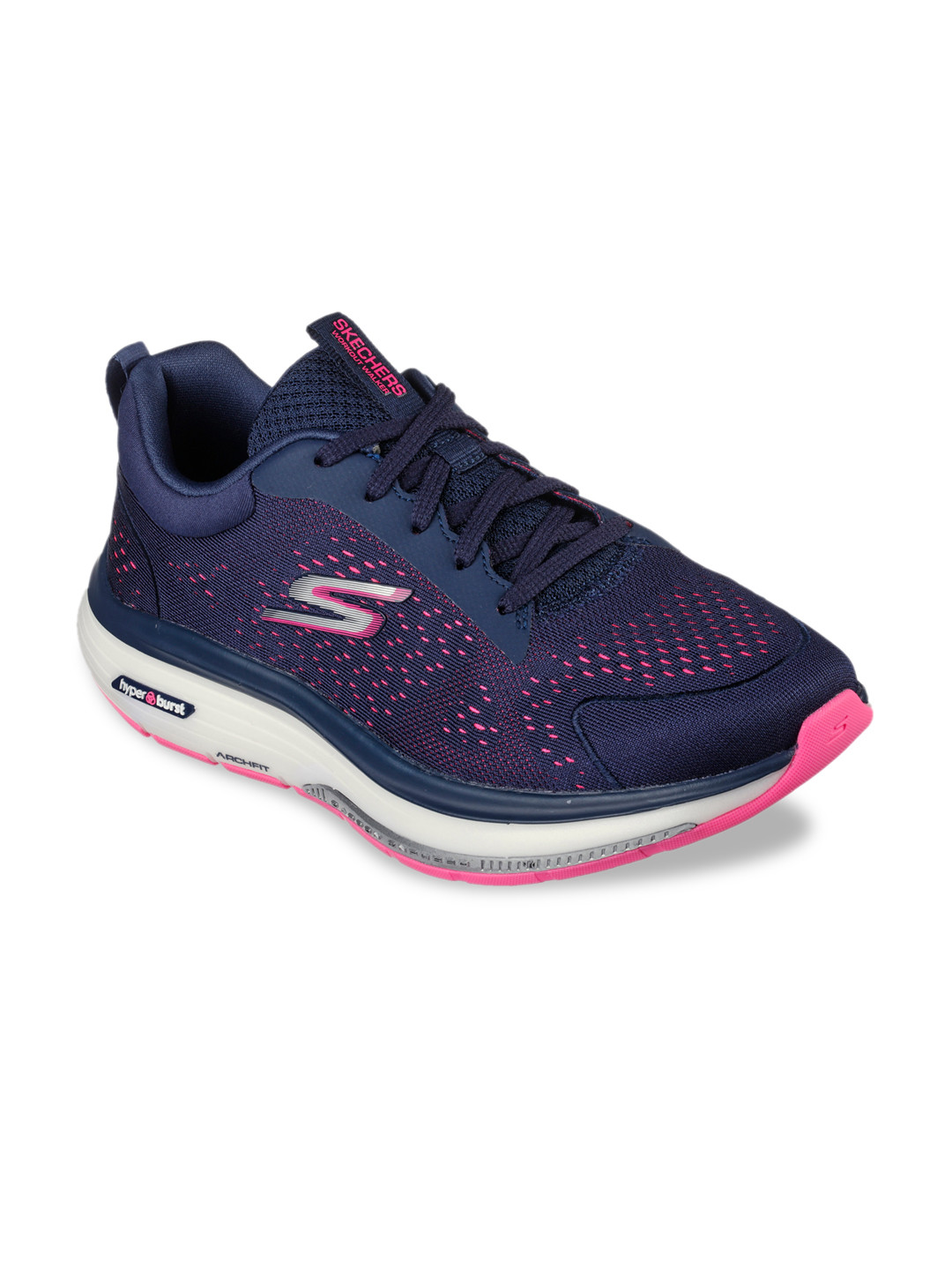Skechers Go Walk Workout Walke Outpa Women Navy Blue Shoes