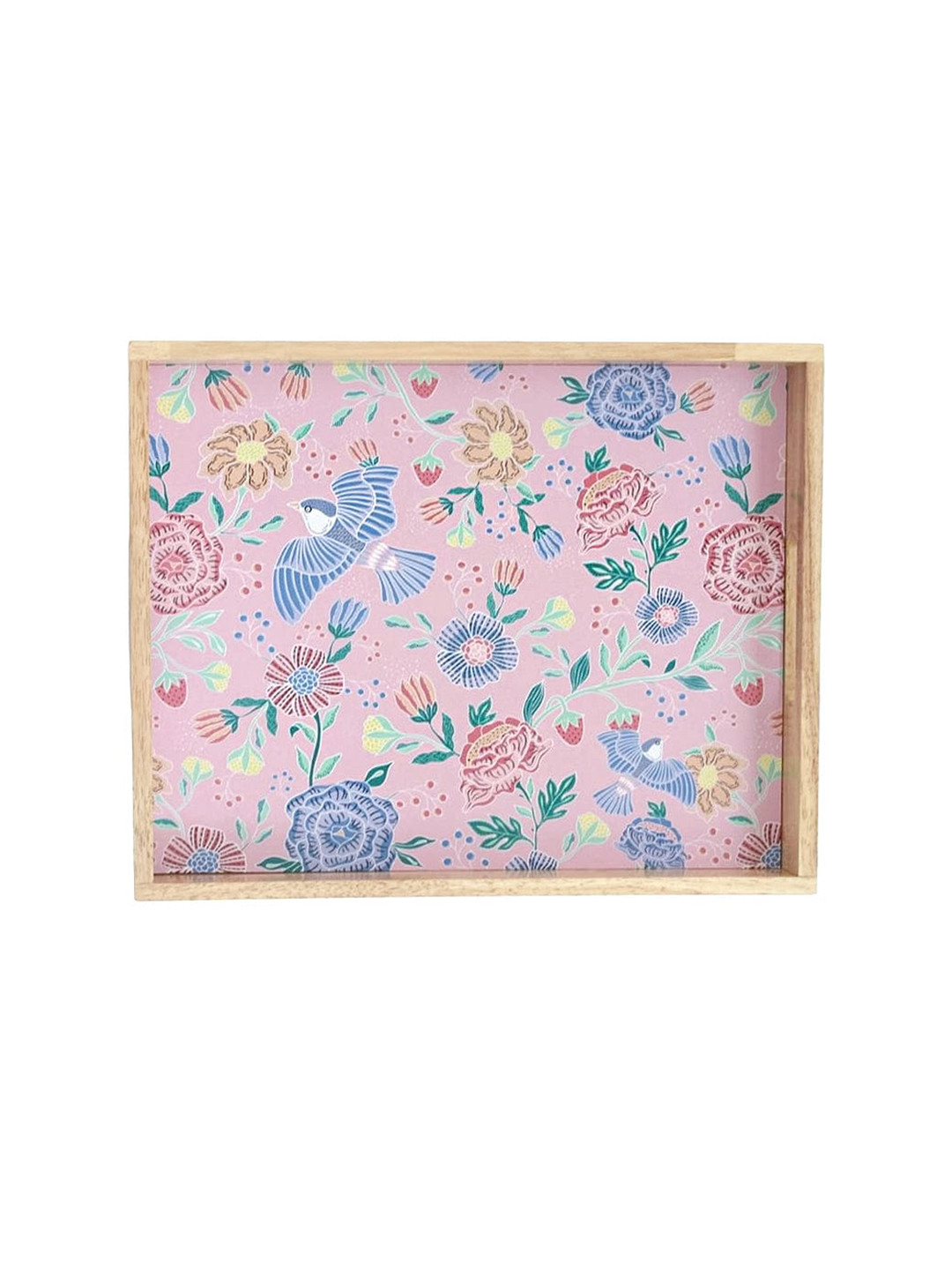 The Wishing Chair Pink & Blue Printed Serving Tray