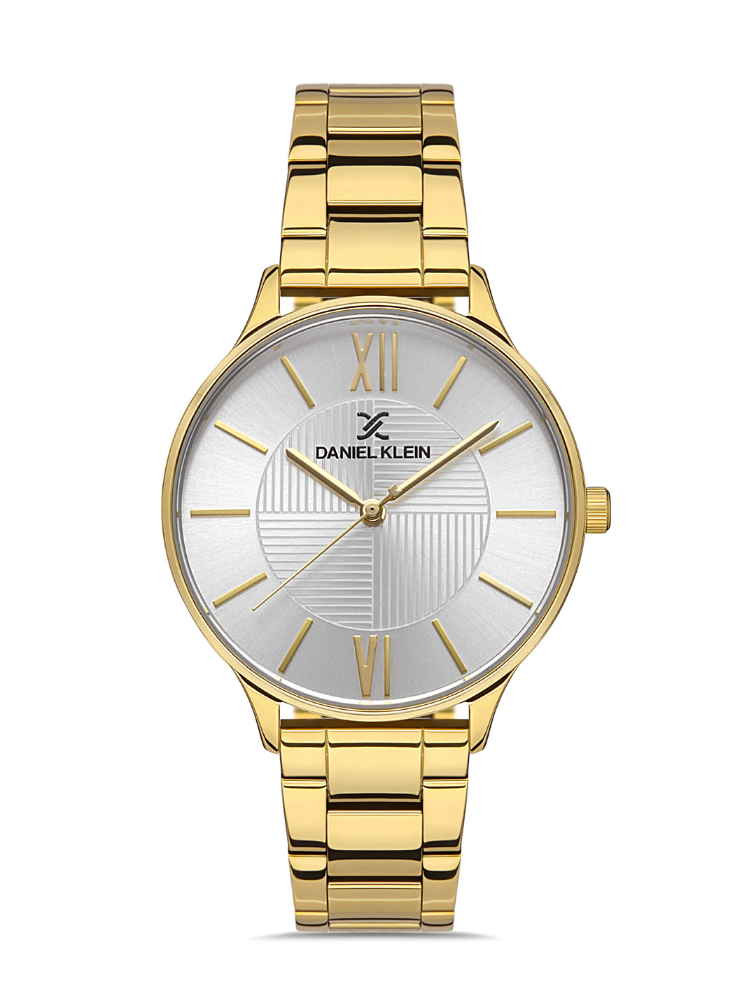 Daniel Klein Premium Women Gold-Toned Dial & Straps Analogue Watch DK 1 13243-4