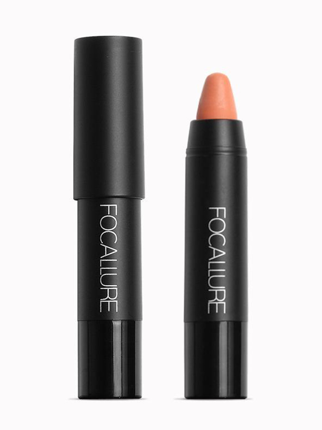 FOCALLURE Matte Lips Crayon Enriched with Vitamin E 6 g - Coral Pink 7