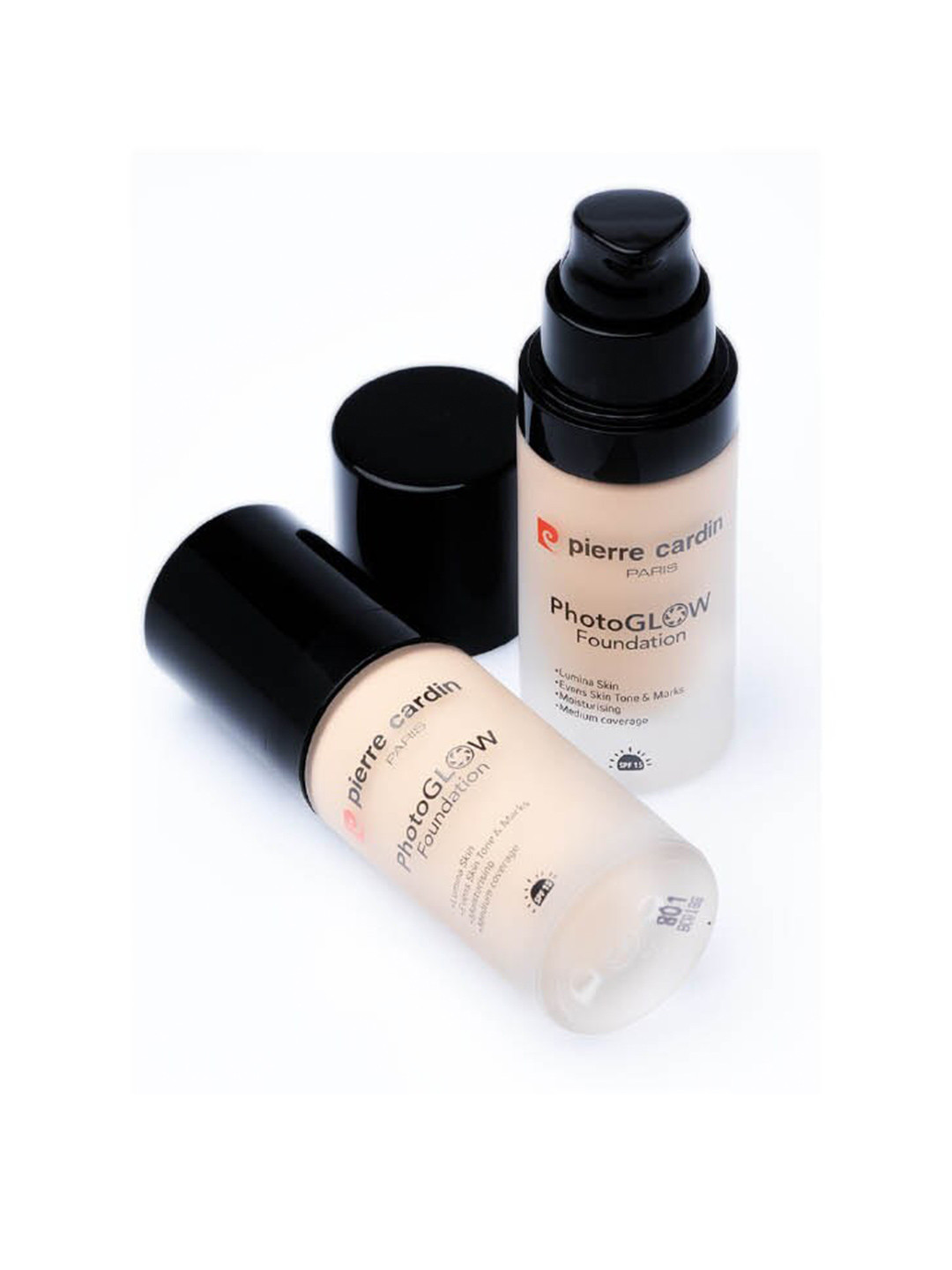 Pierre Cardin Paris Photoglow Moisturising Medium Coverage Foundation 30ml - Ivory Skin With Warm Yellow 404