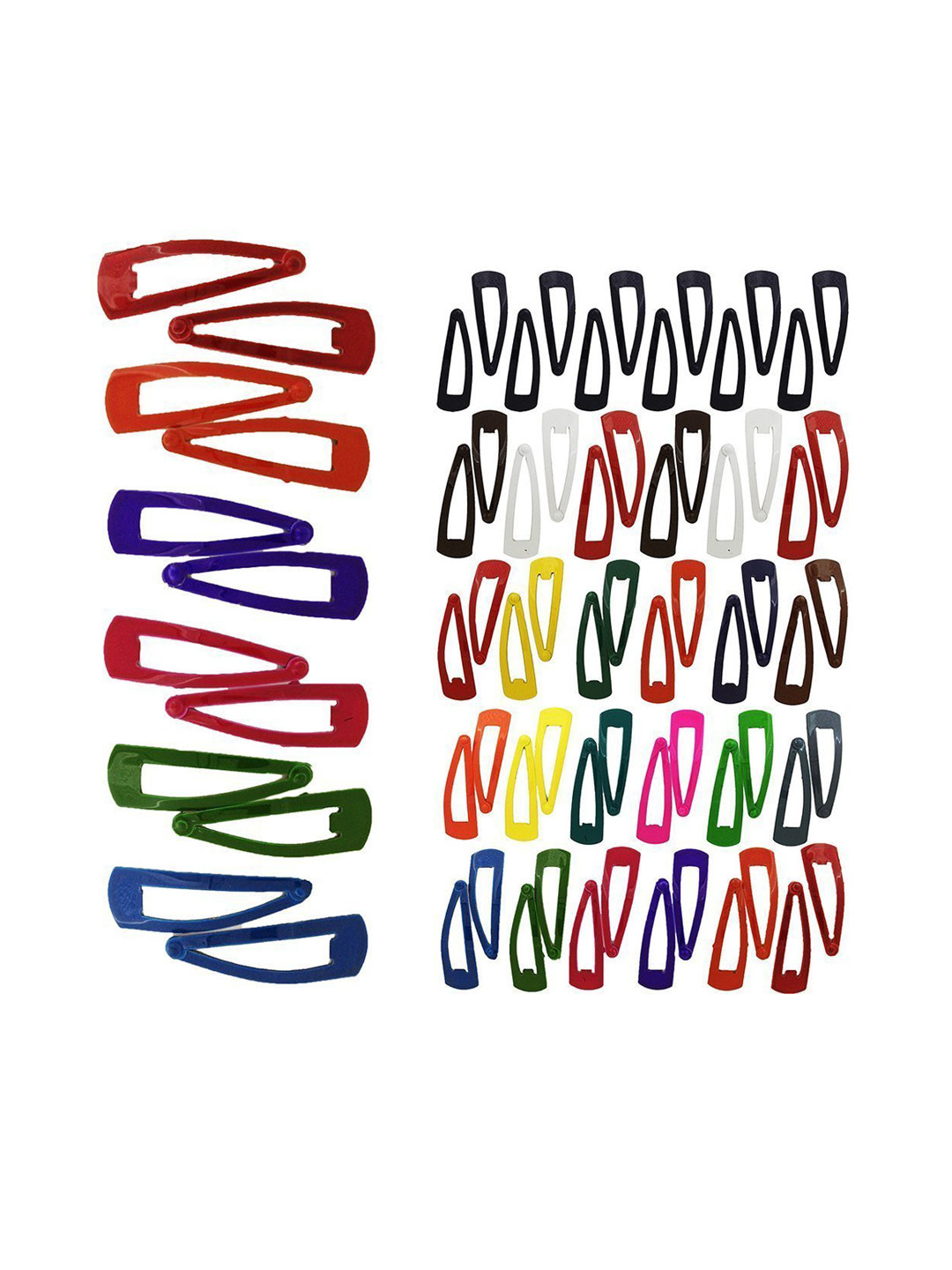 CHANDERKASH Set Of 20 Regular Uses Metal Tic Tac Hair Clips
