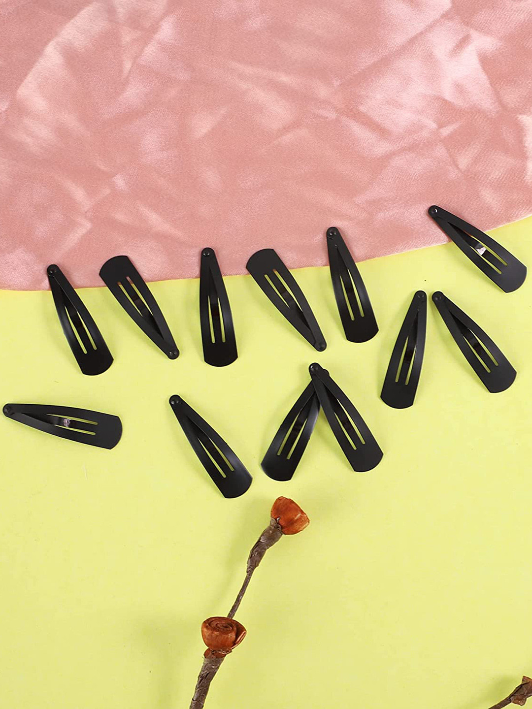 CHANDERKASH Set of 36 Matt Finish Metal Hair Clips