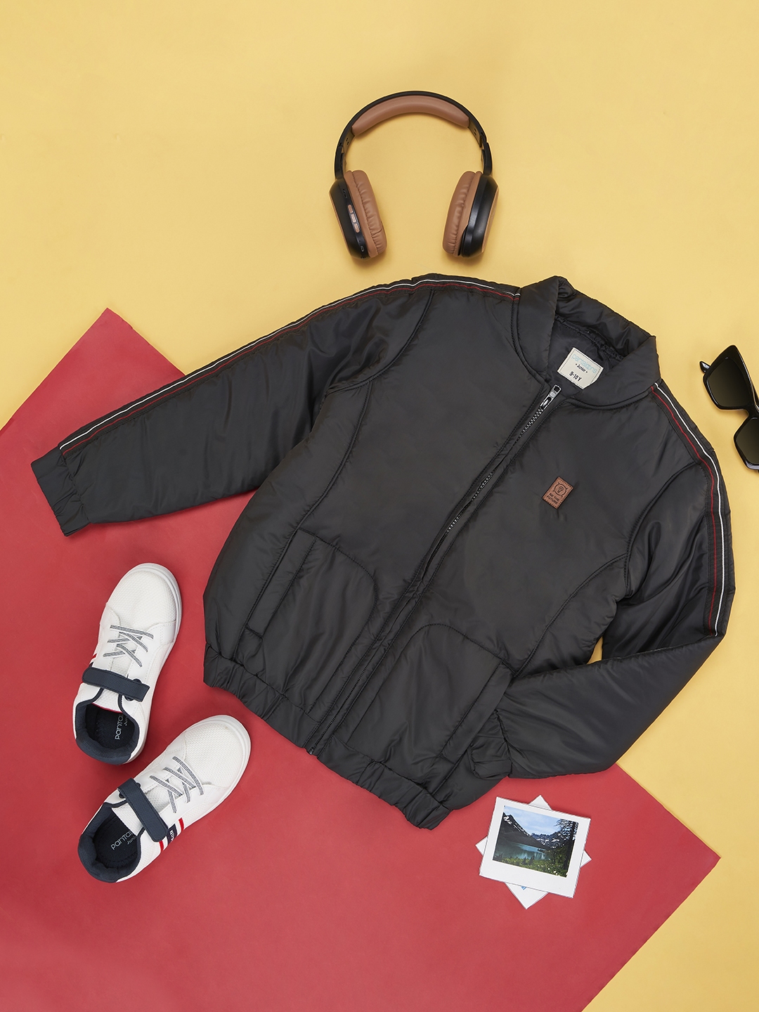 Buy Pantaloons Junior Boys Black Bomber Jacket Jackets for Boys