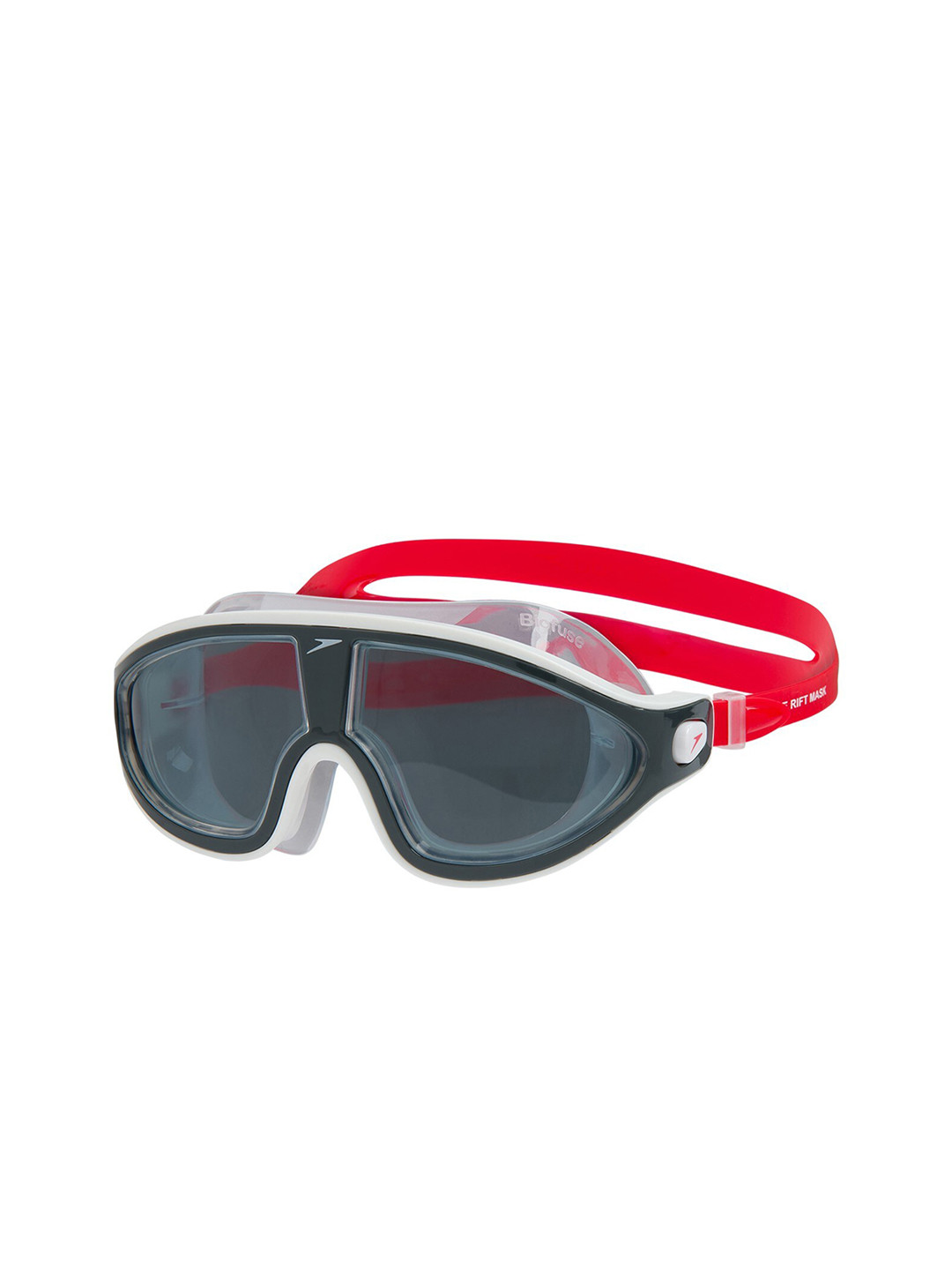 Speedo Black & Red Printed Swimming  Goggles