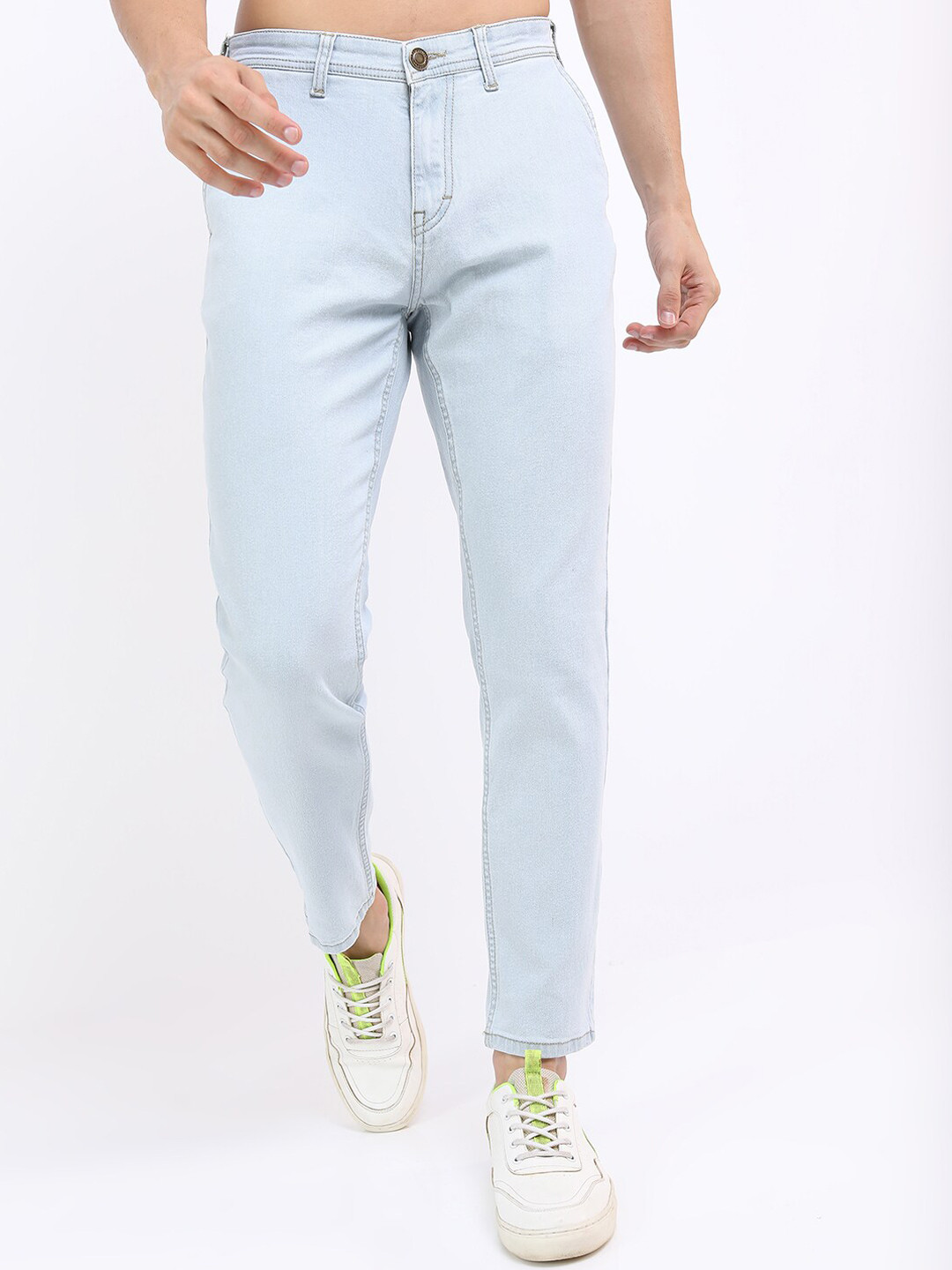 HIGHLANDER Men Blue Slim Fit Cotton Stretchable Jeans