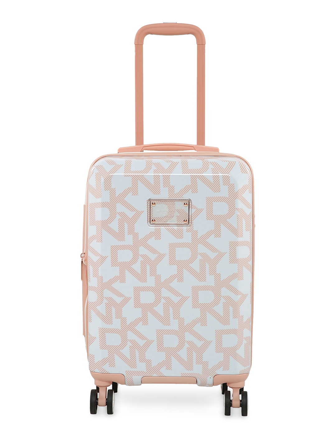 Buy DKNY SIGNATURE Hard Sided Case Abs Pc Film Cabin Size Luggage Trolley Bag for Unisex 20152552 Myntra