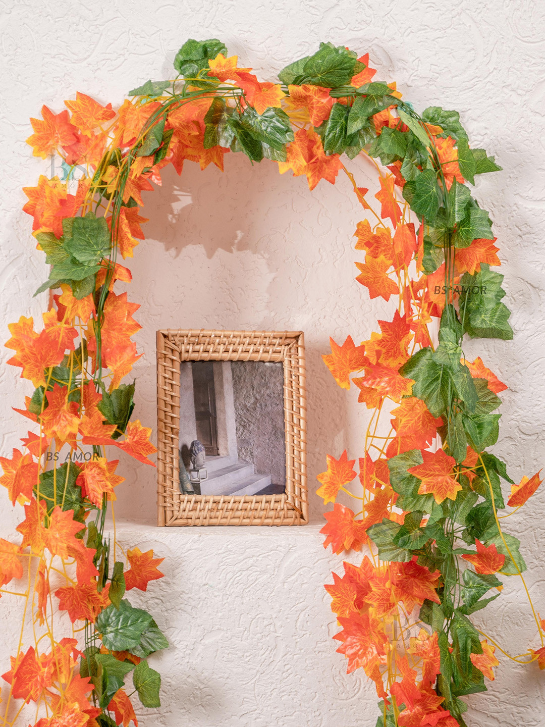 BS AMOR Set Of 20 Creepers Artificial Flowers and Plants