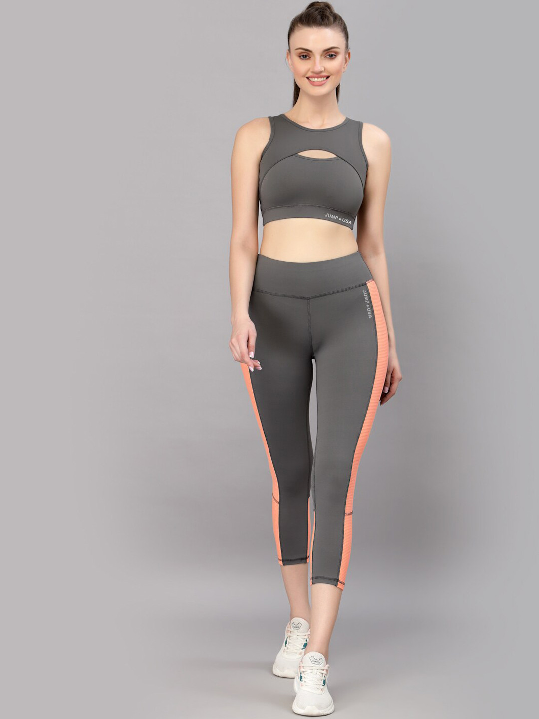 JUMP USA Women Solid Tracksuit