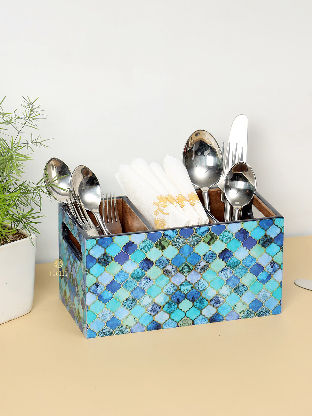 DULI Printed Cutlery Holder