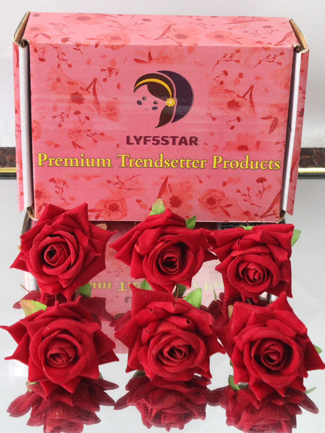 LYF5STAR Women Set of 6 U Pins