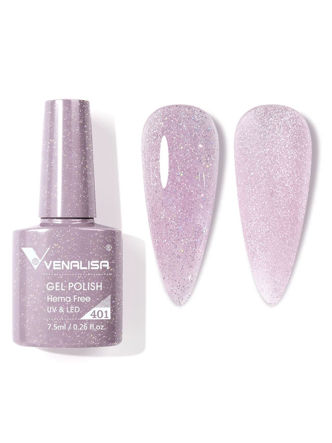 VENALISA Hema Free Soak Off UV LED Nail Gel Polish 7.5ml - 401