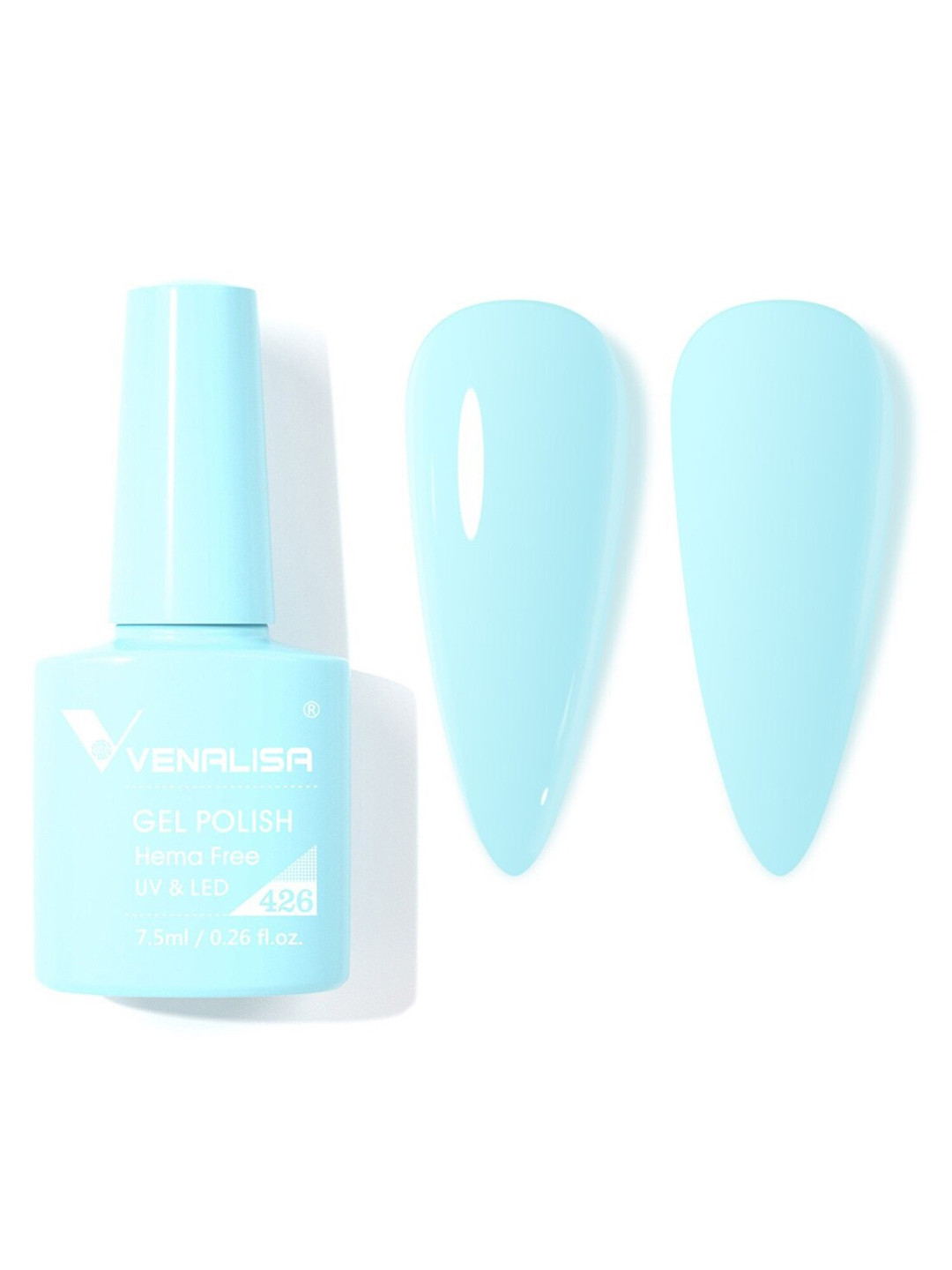 VENALISA HEMA FREE UV LED Soak Off Nail Gel Polish 7.5 ml- Shade 426
