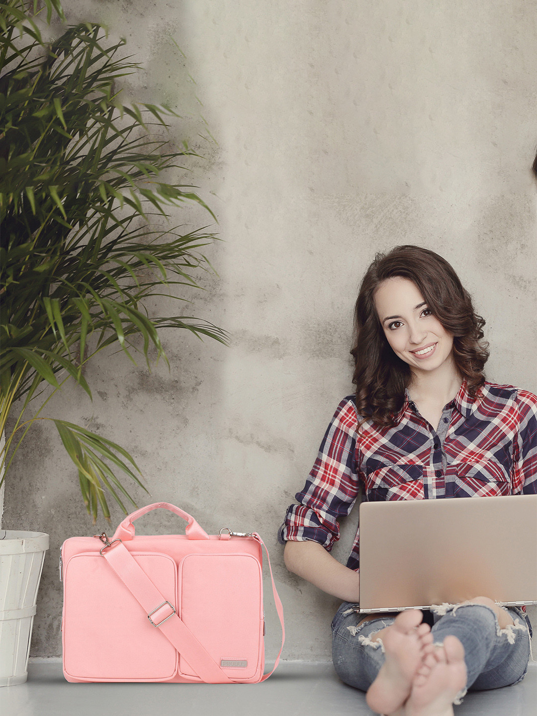 PROBUS Unisex Orange Laptop Bag