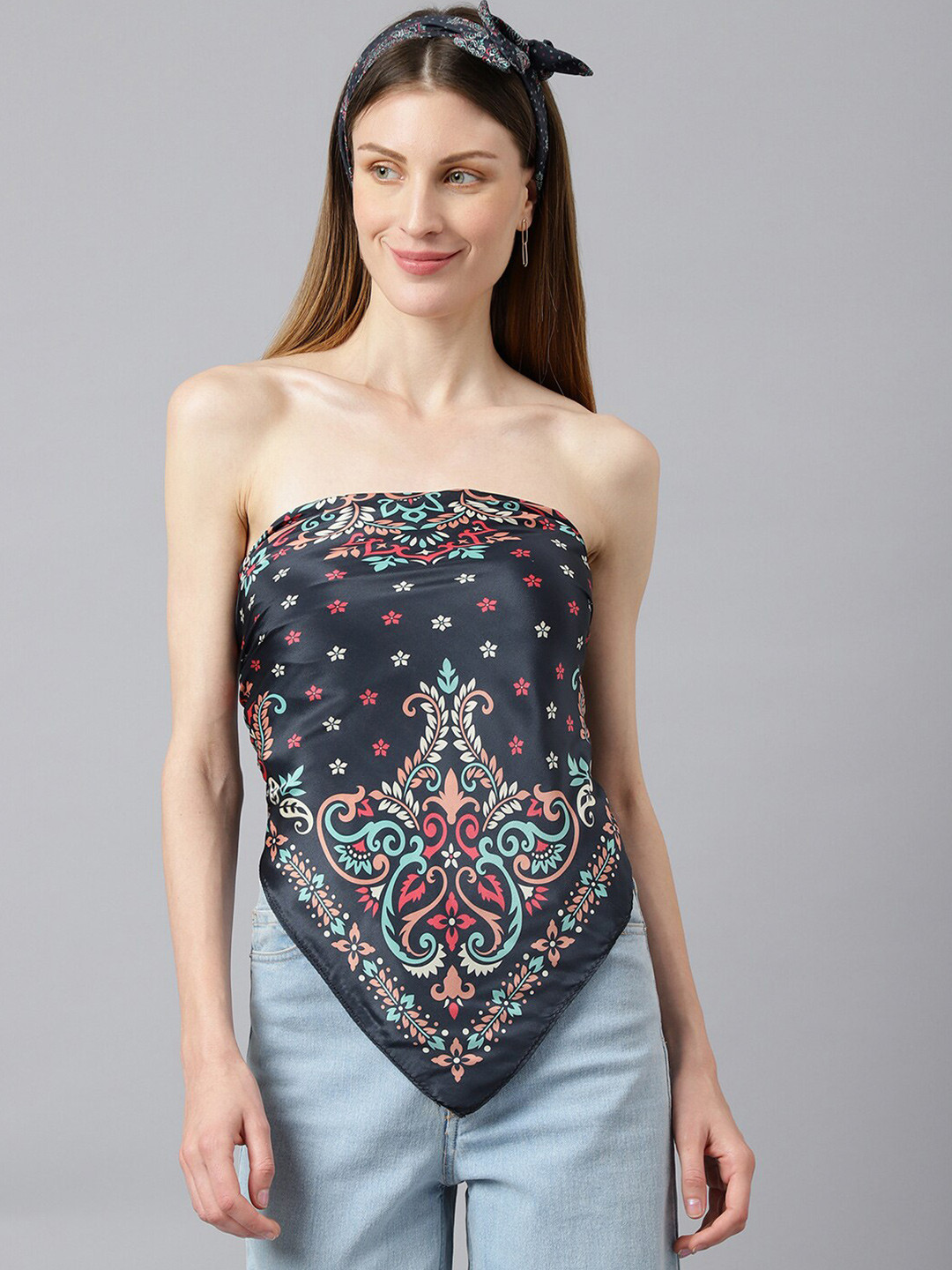 Tossido Women Printed Polyester Scarf