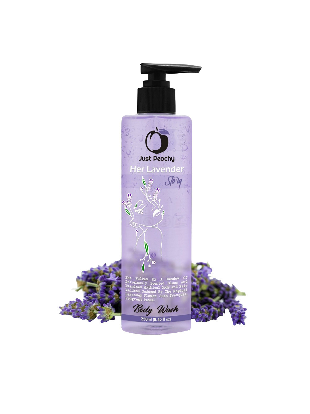 Just Peachy Her Lavender Story Body Wash 250ml