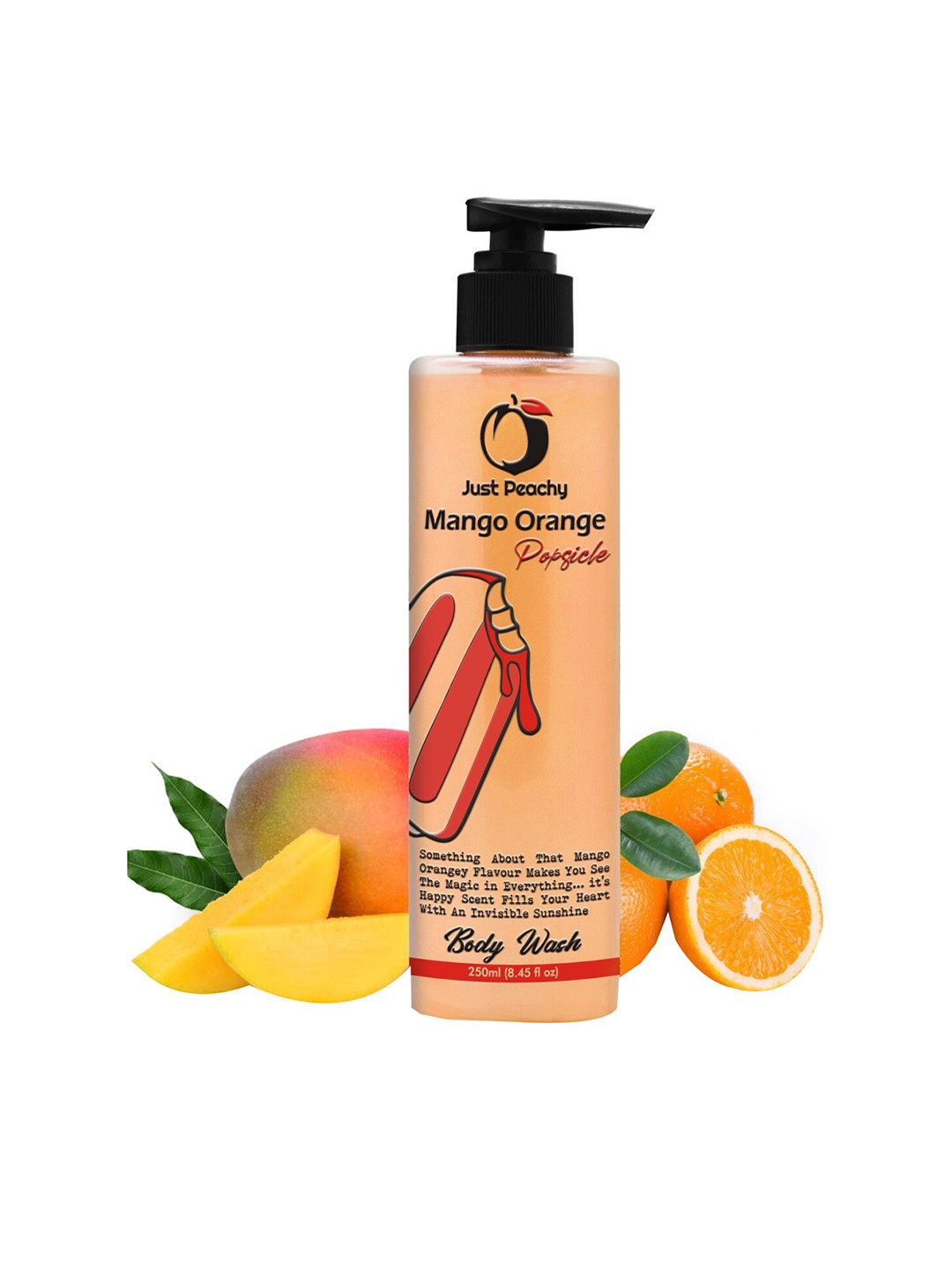 Just Peachy Mango Orange Popsicle Body Wash 250ml