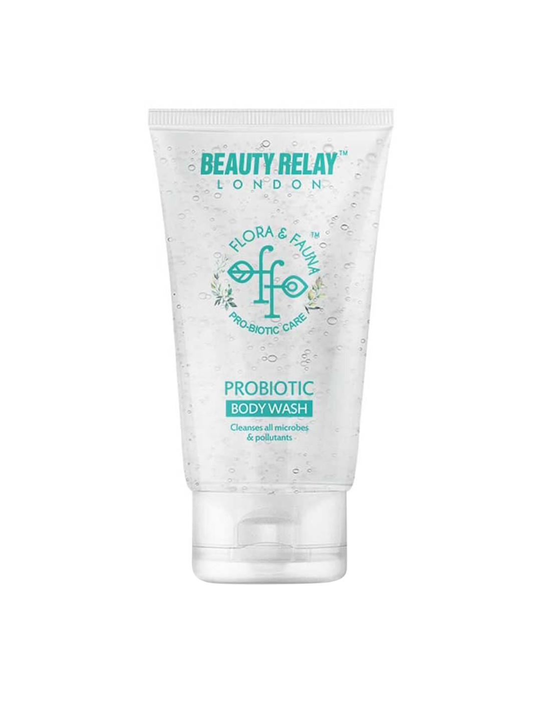 BeautyRelay London Flora & Fauna Probiotic Body Wash with Strawberry 200 ml