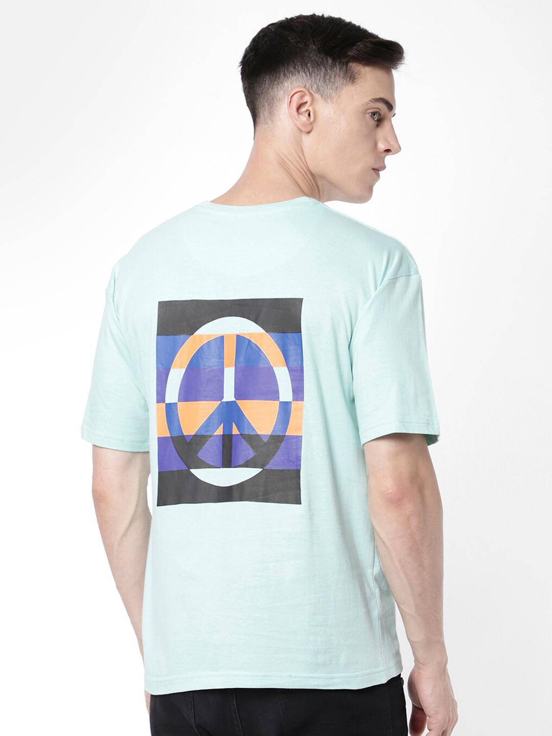 R&B Men Graphic Printed T-shirt