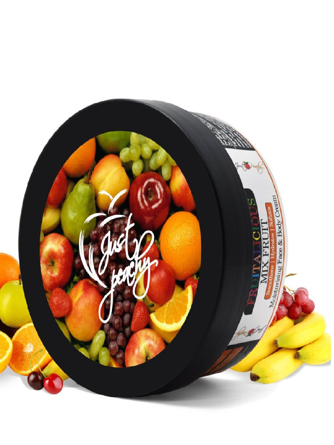 Just Peachy Fruitalicious Enriched With Tulsi And Sunflower Oil Face And Body Cream 200g