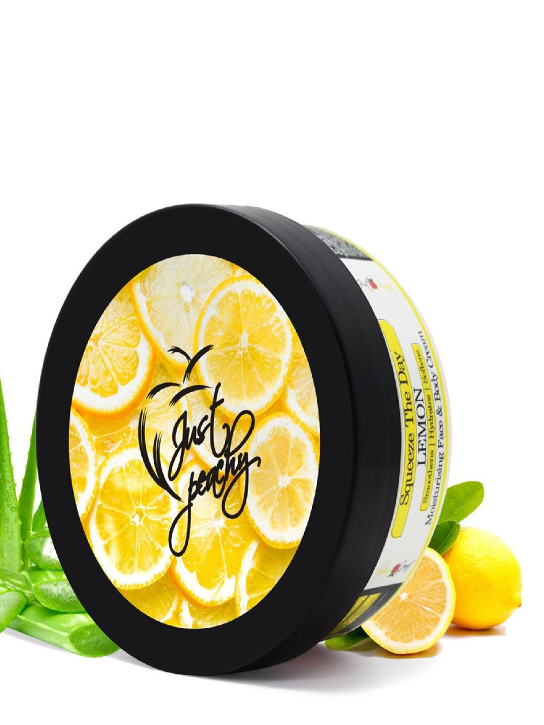 Just Peachy Squeeze The Day Lemon Face And Body Cream 200gm