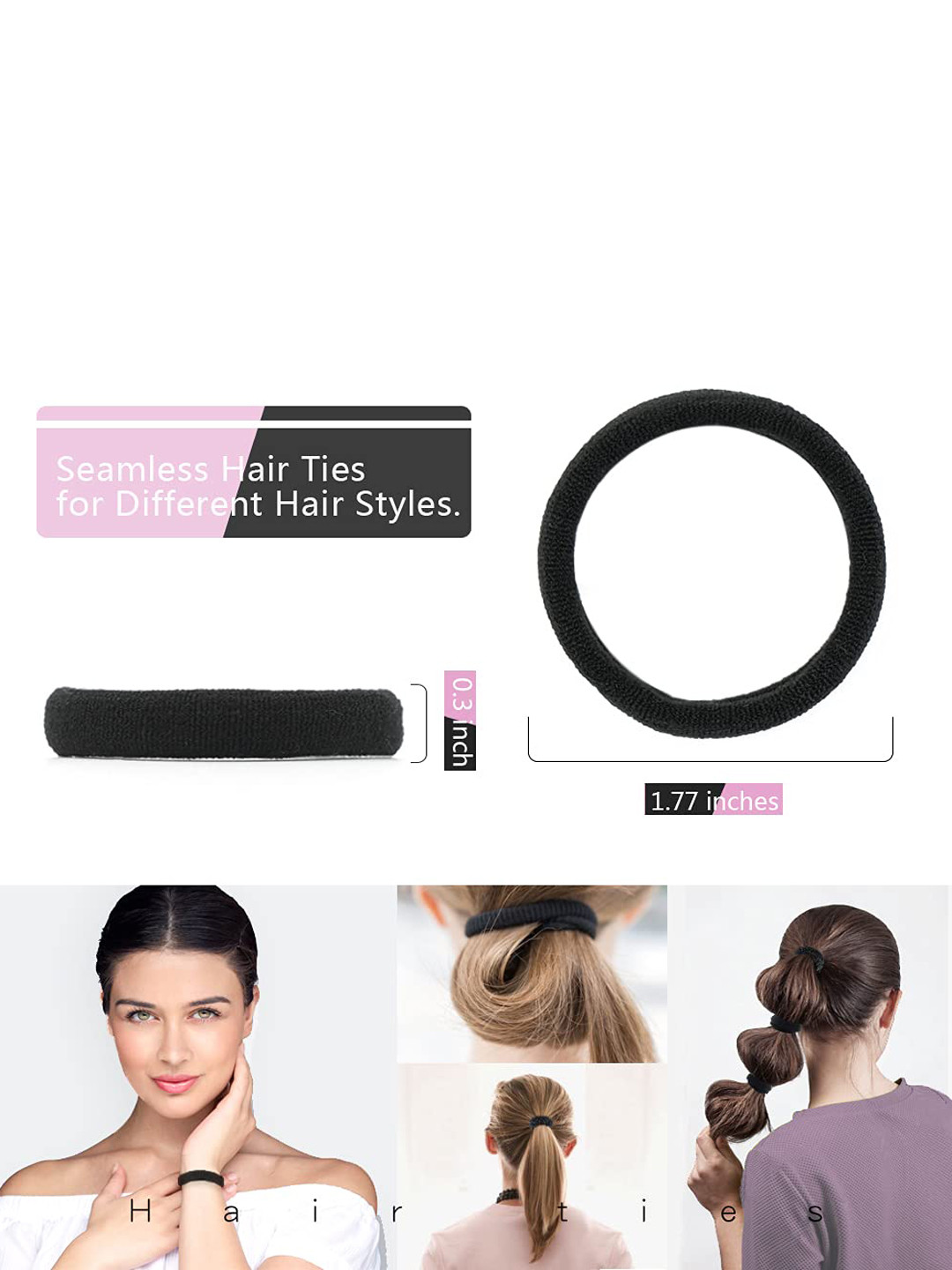 CHANDERKASH Pack Of 12 Rubber Hair Bands