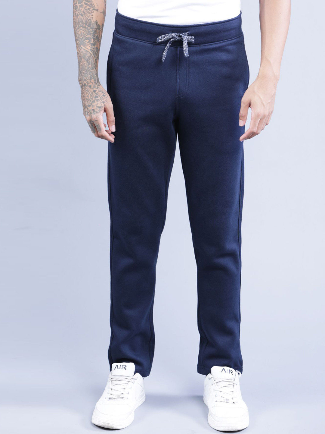 t-base Men Solid Track Pants
