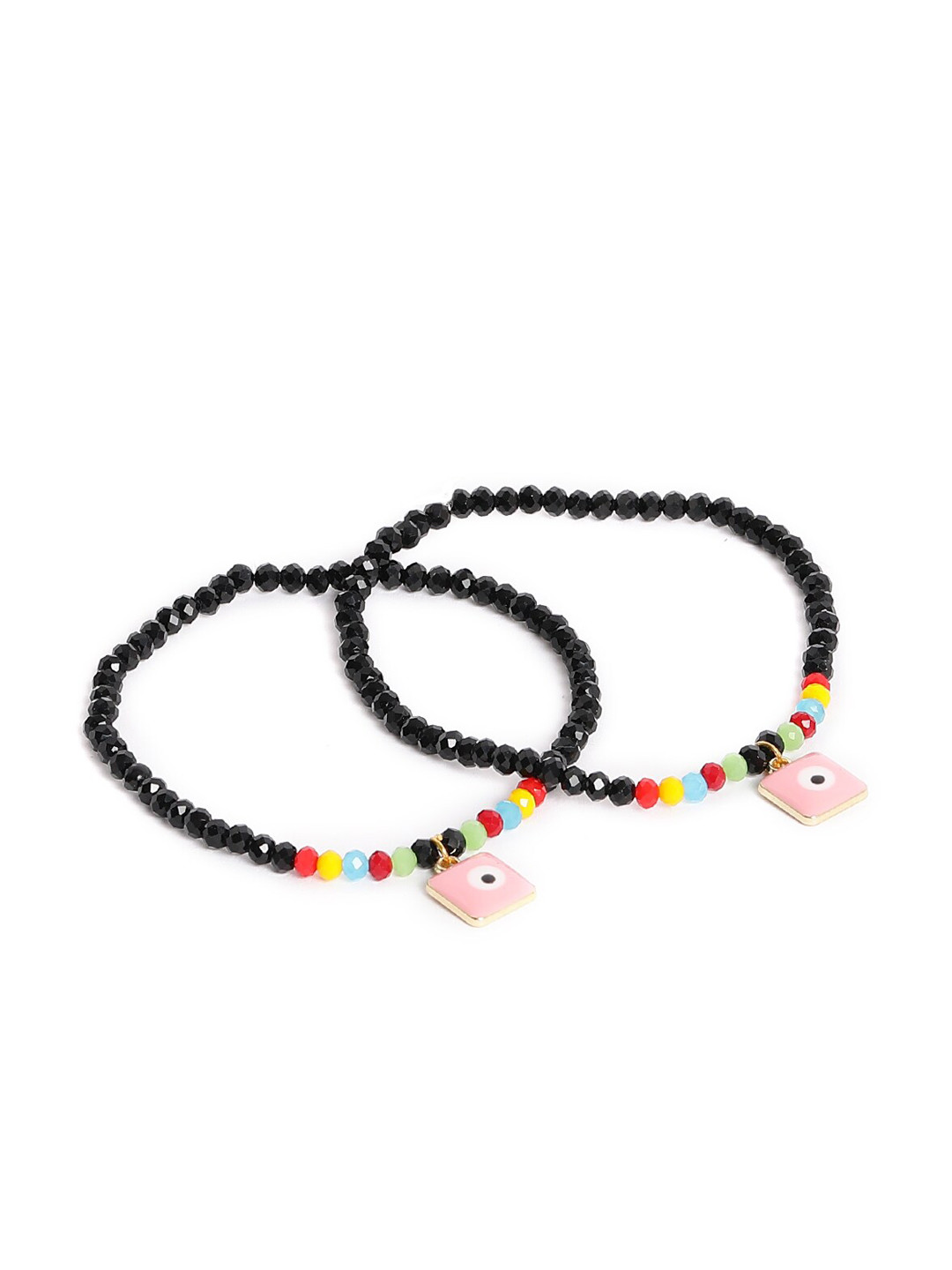 EL REGALO Stone Beaded Bohemian Tribal Anklets