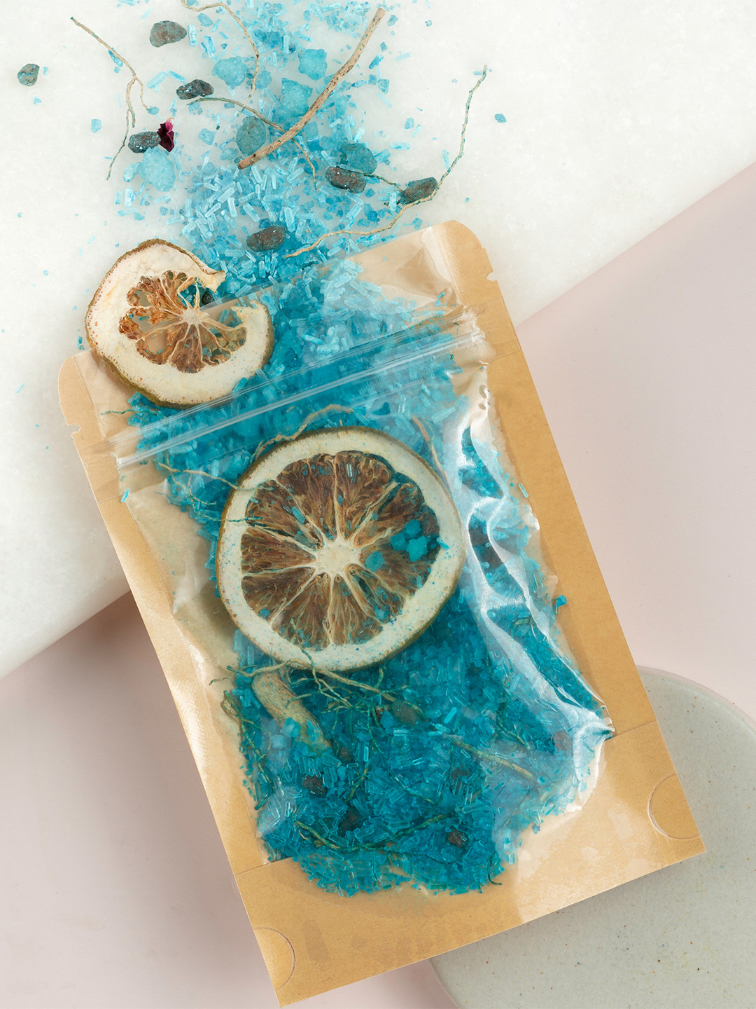 Nat Habit Set of 2 Therapeutic Cedar Lift Foot Salt with Fresh Ginger - 54 g Each